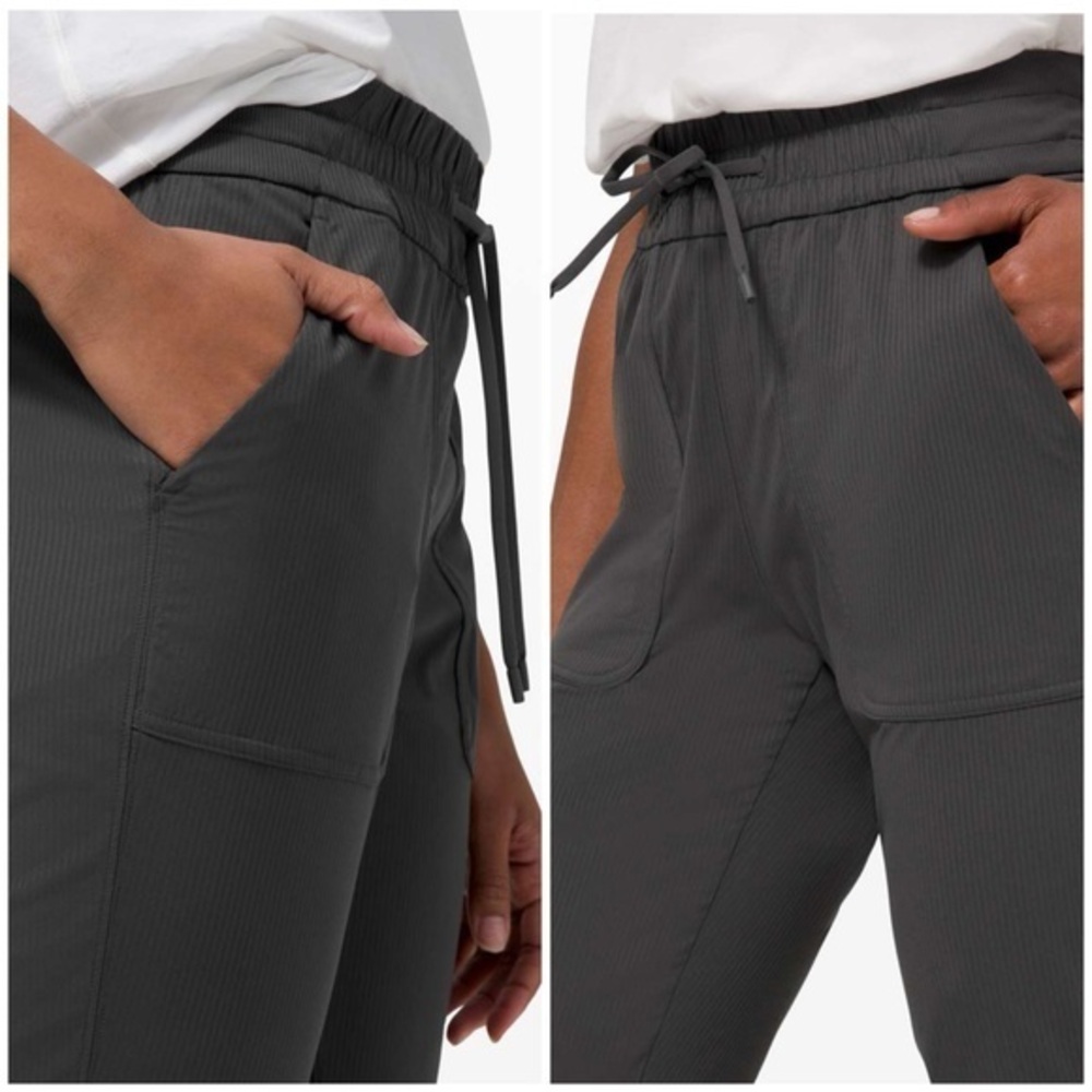 💋lululemon athletica  beyond the studio slip Gray Pants size 6